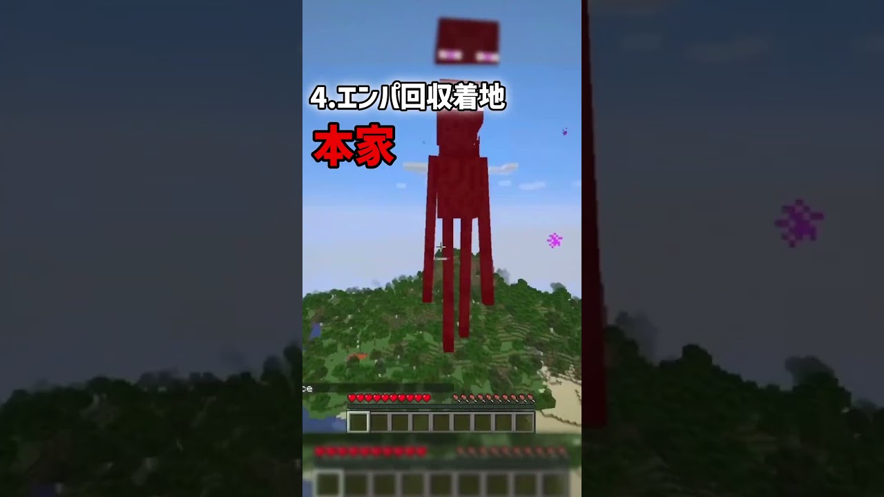 【マイクラ】SalientShane様の神プレイ再現してみた！！！〈5選〉#shorts #マイクラ #着地 #バズりたい