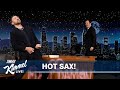 Jimmy Fallon & Justin Timberlake Play Hot Sax on Jimmy Kimmel Live