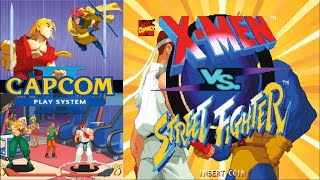X-Men vs. Street Fighter CPS2 Arcade - C&M Playthrough