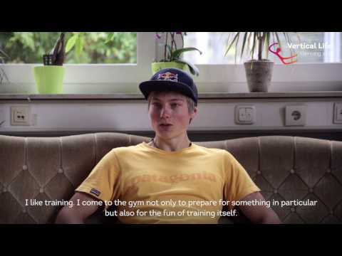 Alex Megos about gym climbing beta and Vertical Life // Smart Climbing Gym