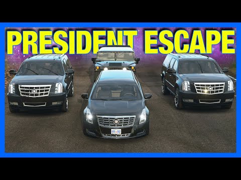 Forza Horizon 4 Online : The Presidential Escape Mission!! (Part 1)