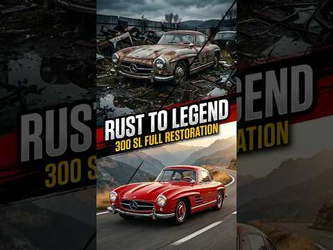 Thumbnail for Restoring a Rusted 1963 Mercedes-Benz 300 SL | Full Cinematic Transformation by Mercedes-Benz 300 SL