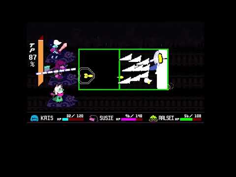 Deltarune Chapter 2 - Spamton NEO Boss Fight (Secret Boss)
