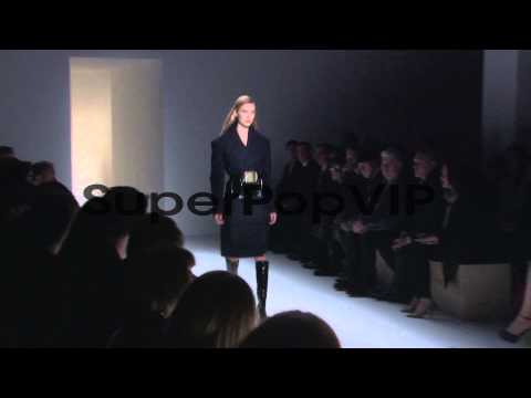 Models walk the runway at Calvin Klein Collection - Fall ...
