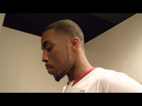 Trevor Andrews-Evans postgame 2/20/16 vs Charleston