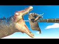 Escape The Spike Trap And Reach The Evolution Gate Animal Revolt Battle Simulator
