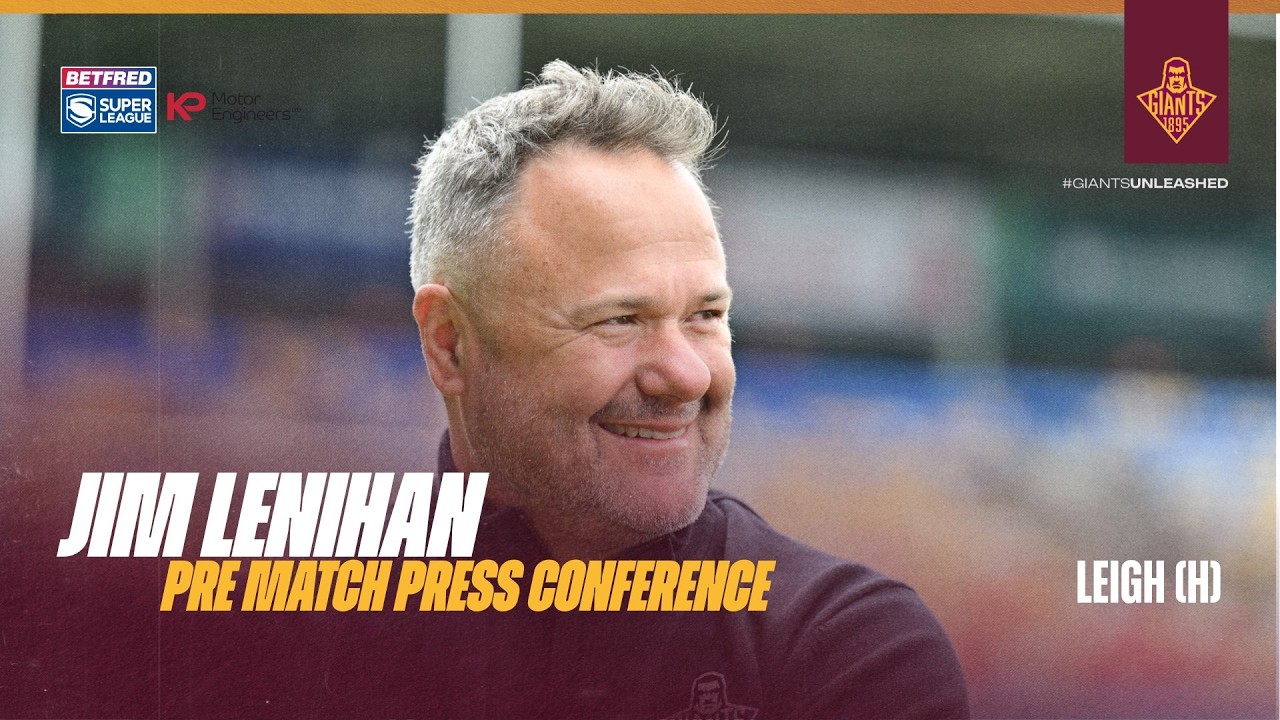Jim Lenihan | Pre Match Press Conference | Leigh (h)