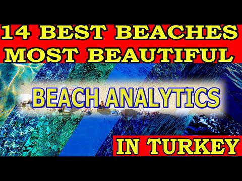 Top 14 Most Beautiful Beaches in Turkey 4K