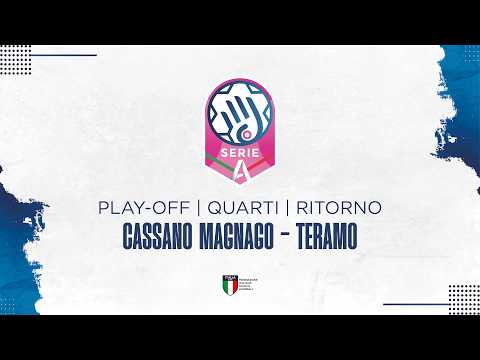 Play Serie A1 [QUARTI | PLAY-OFF - RITORNO] | CASSANGO MAGNAGO - TERAMO
