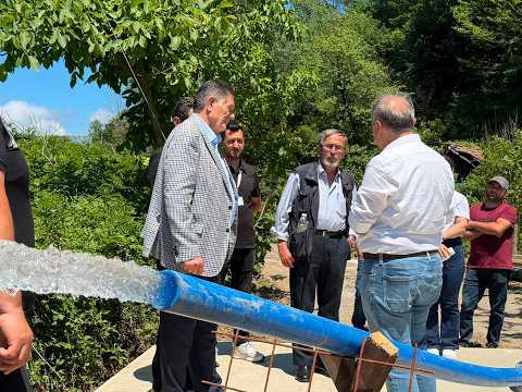 İnkumu Tatil Beldesine alternatif su kaynağı