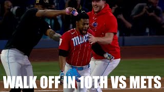 Otto Lopez Hits a Walk Off Single in 10th for a Huge Comeback Win vs Mets!!