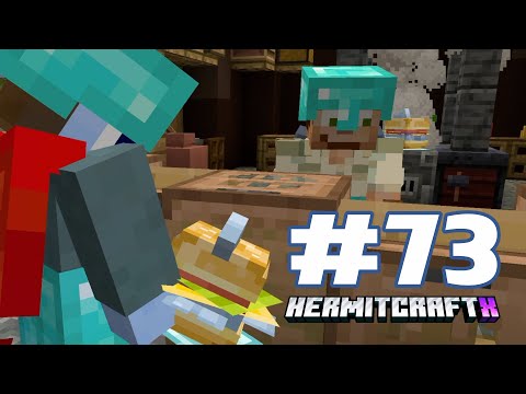Ground beef?! Ground and roof work! — HermitCraft 10: ep 73