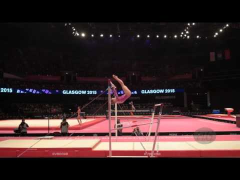DOWELL Brenna (USA) - 2015 Artistic Worlds - Qualifications Uneven Bars