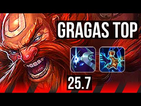 GRAGAS vs JAX (TOP) | KR Master | 25.7