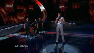 Eurovision 2008 Semi Final 1 02 Israel *Boaz Mauda* *The Fire In Your Eyes* 16:9 HQ