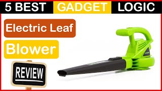 ✅ Best Commercial Electric Leaf Blower in 2023 🍳 Top 5 Teste