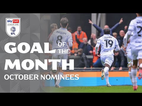 Vote for the Sky Bet League One Goal of the Month: October 2025