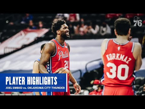 Joel Embiid | HIGHLIGHTS vs. Oklahoma City Thunder (04.26.21)  | Presented by IBX
