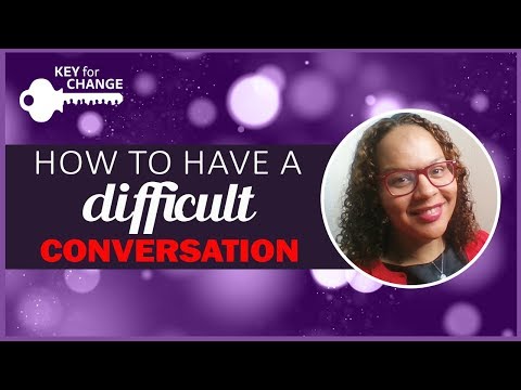 How to have a difficult conversation - Three tips that may assist you