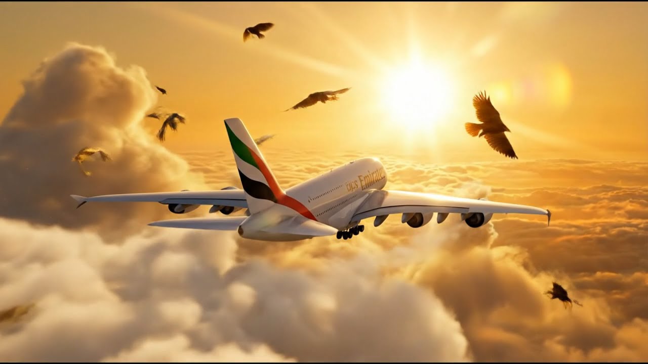Fly Emirates AI Campaign - Premium Aviation Advertising by MAY STUDIO