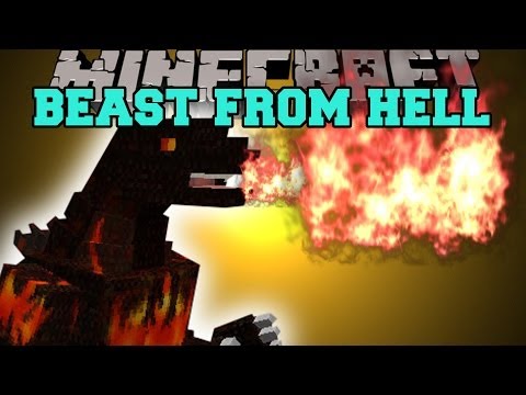 PopularMMOs - Minecraft: BEAST FROM HELL (THE MOST INSANE BOSS EVER!) Mod Showcase