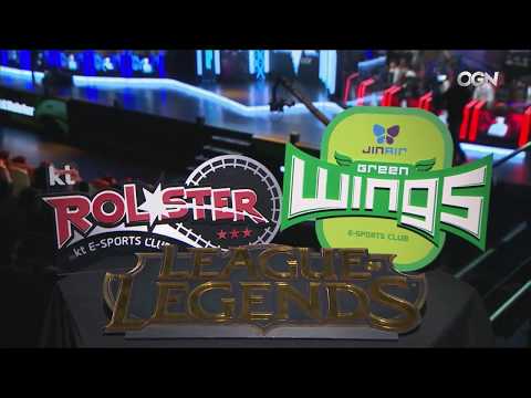 LCK Spring 01/02/2018 - KT vs JAG - Week 3 Game 1 - kt Rolster vs Jin Air GreenWings - LOL PR