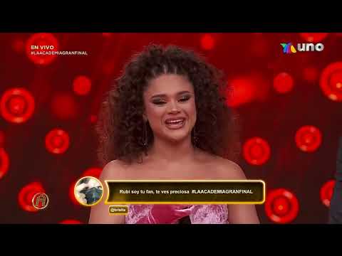 Cesia Sáenz - Por amor (La Academia 13 Final)
