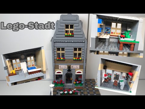 Lego-Stadt (Teil 26) Café Bar MOC Building