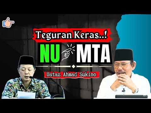 Ustaz Drs. Ahmad Sukino's Response to NU Members Criticizing MTA's Teachings || MTA Morning Jihad