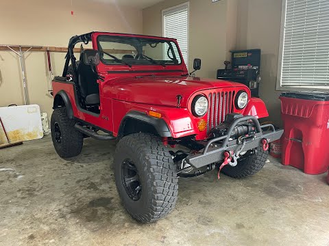 Jeep CJ7 Update 73 - Moser One Piece Axle Shaft Kit Installation