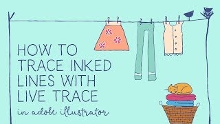 How to Trace Inked Lines with Live Trace in Illustrator