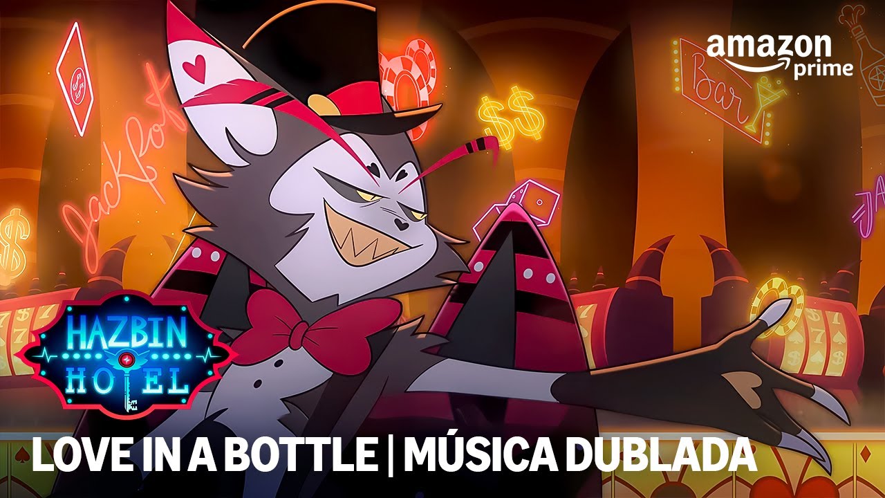 Husk canta “Love In A Bottle" (Música dublada) | Hazbin Hotel Temporada 2 | Prime Video