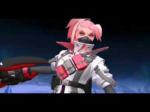 New Skin Hanabi ''Field Op'' Entrance Animation & Short Gameplay