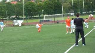 preview picture of video 'IFK Lidingö P99:1 vs Lazzio Boys 12 - Träningsmatch fotboll - Del 1'