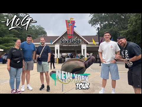 Six Flags Great Adventure / iPlay America / Keansburg / Jenkinson's Boardwalk / Casino Pier - VLOG