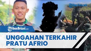 Download lagu SEBELUM GUGUR! Inilah Unggahan Terakhir Pratu Afrio Setiawan dalam Ledakan Amunisi di Garut mp3