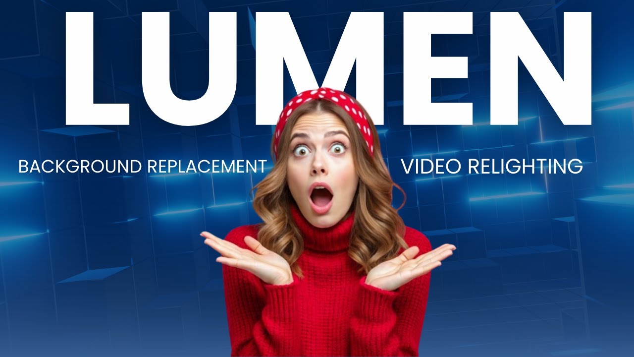 Lumen: Video Relighting and Background Replacement with AI: Test Locally