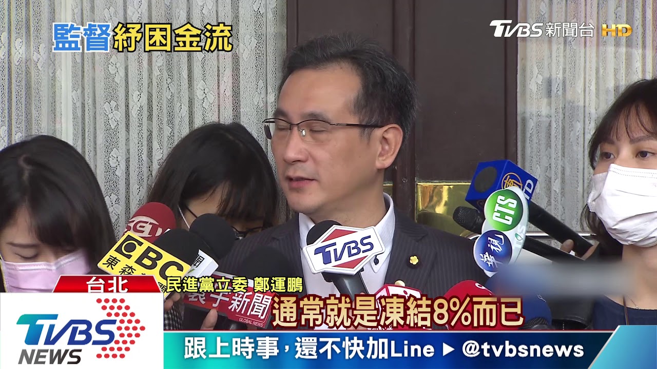 600億紓困預算 藍委一度喊凍結8成挨批