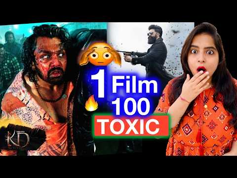 1 Film = 100 Toxic Yash KD Trailer | Deeksha Sharma