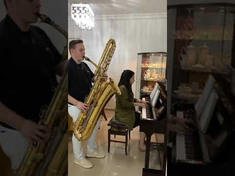 CCB SAX BAIXO E PIANO PERFEITO SONORIDADE TOCANDO NO CÉU