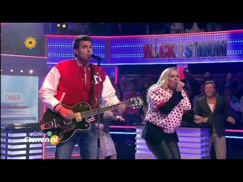 Nick tegen Simon  do wah diddy rockabilly versiee:D