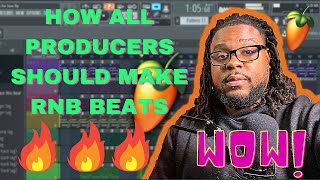 HOW ALL PRODUCERS SHOULD MAKE RNB BEATS l STRAIGHT FIRE!!!
