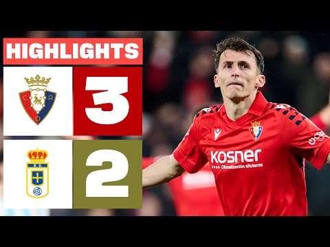 CA OSASUNA 3 - 2 REAL OVIEDO | RESUMEN LALIGA EA SPORTS