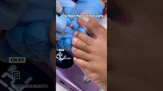 What makes the Medical pedicure so much better than a regular one #pedicure #podiatry #podiatrist