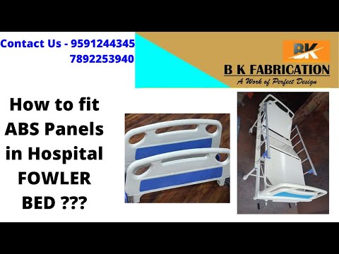 Hospital cot hospital bed abs panel