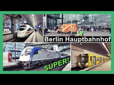 Grosser Rundgang beim MEGA BERLIN HAUPTBAHNHOF!