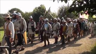 preview picture of video 'LARP Battle Epic Empires 2012: Pilgerlager goes to war'