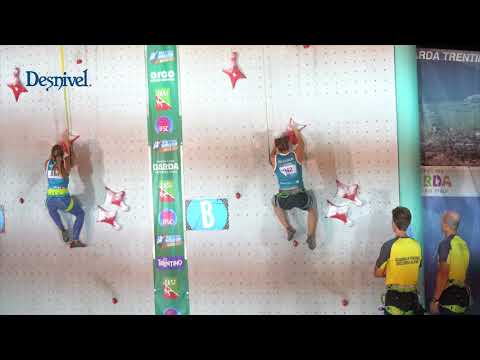 Velocidad: Iuliia Kaplina contra Anna Tsyganova - Arco Rock Master 2017