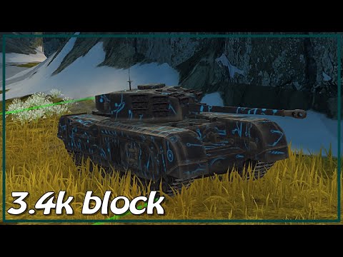 WoT Blitz 3.4k block / Churchill VII / *SR