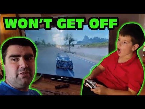 Kid Won't Get Off Forza Horizons 3 To Do Homework Skit